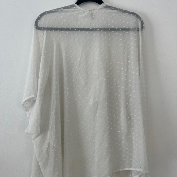 See-through cover-up with cute polkadot details - Picture 5 of 5